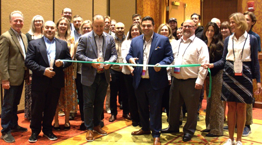 Recycle Coach and LRS cut the ribbon on the Illinois Circularity Conference